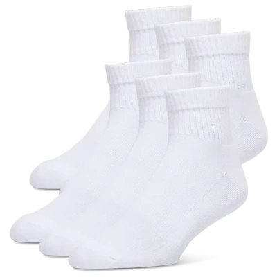 Lckr Mens  Athletic Half Cushion Quarter Socks