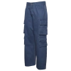Lckr Mens  Baggy Wide Leg Cargo Pants In Oceana