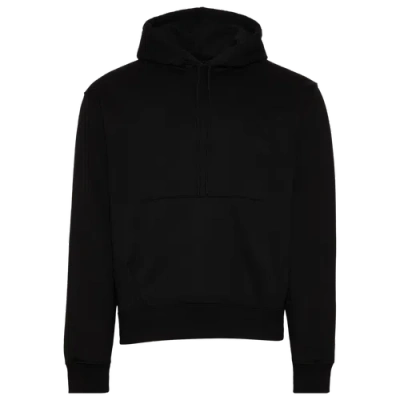 Lckr Mens  Based Fleece Pullover Hoodie In Black