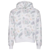 Lckr Mens  Based Fleece Pullover Hoodie In Bright White Paisley