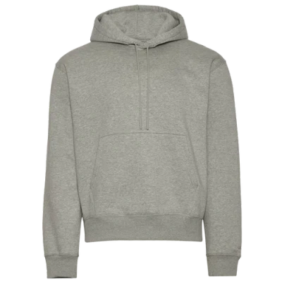 Lckr Mens  Based Fleece Pullover Hoodie In Grey Heather
