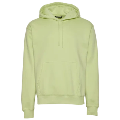 Lckr Mens  Based Fleece Pullover Hoodie In Light Lime