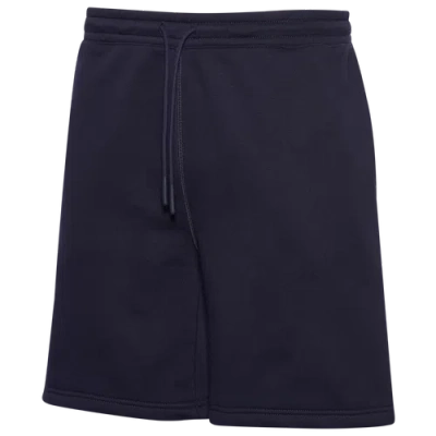 Lckr Mens  Bradley Fleece Shorts In Blue