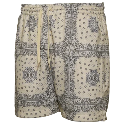 Lckr Mens  Brentwood Mesh Shorts In Wilma Psly Prchmnt