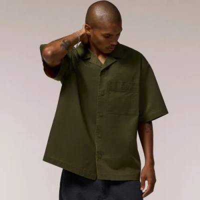 Lckr Mens  Edgemount Waxed Snap Front In Green
