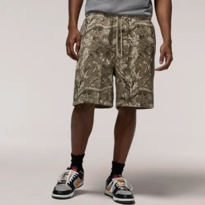 Lckr Mens  Fleece Shorts 8.5" Inseam In Brown