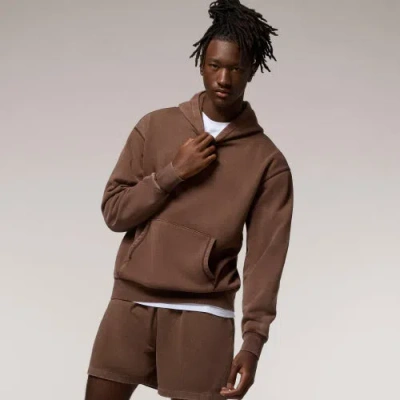 Lckr Mens  Heavyweight Pullover Hoodie In Brown