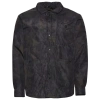 Lckr Mens  Highland Chore Shacket In Brown/multi