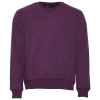 Lckr Mens  Jaspe Ca'ronn Crew In Dried Grape Jasper