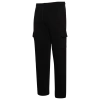 Lckr Mens  Open Hem Cargo Sweatpants In Black