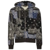 Lckr Mens  Phader Fleece Full-zip Hoodie In Multi/bristol Black