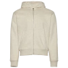 Lckr Mens  Phader Fleece Full-zip Hoodie In Oatmeal Heather