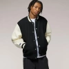 Lckr Mens  The Five One Two Varsity Jacket In Multi