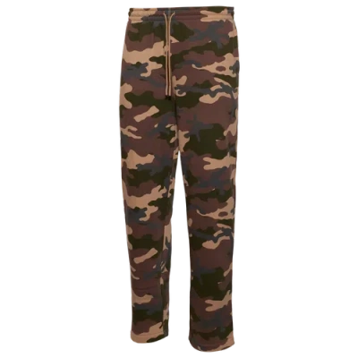 Lckr Mens Relaxed Fleece Open Hem Pants In Multi