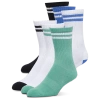 Lckr Youth   Basic Striped Crew 6 Pack In Multi