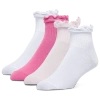 Lckr Youth   Ruffle Socks 4 Pack In Multi