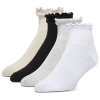 Lckr Youth   Ruffle Socks 4 Pack In Multi