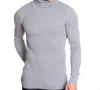 Lcr Black Edition Men's Turtleneck Sweater In Grey In Grey