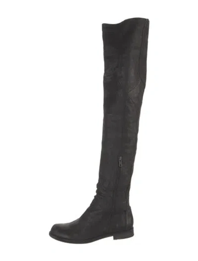 Pre-owned Ld Tuttle Leather Boots In Black