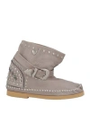 Ldir Woman Ankle Boots Grey Size 5 Soft Leather