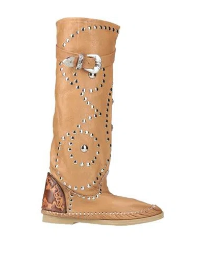 Ldir Woman Boot Brown Size 5 Leather