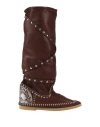 Ldir Woman Boot Chocolate Brown Size 6 Soft Leather