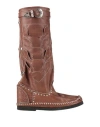 Ldir Woman Boot Chocolate Brown Size 9 Leather