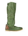 Ldir Woman Boot Green Size 10 Leather