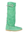 Ldir Woman Boot Green Size 5 Leather