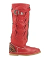 Ldir Woman Boot Red Size 7 Leather