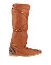 Ldir Woman Boot Tan Size 11 Soft Leather In Brown