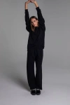 Ldma All Day Straight Leg Sweats In Black