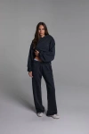 Ldma All Day Straight Leg Sweats In Blue