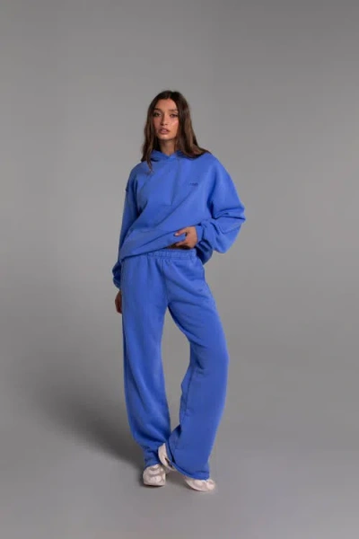 Ldma All Day Straight Leg Sweats In Blue