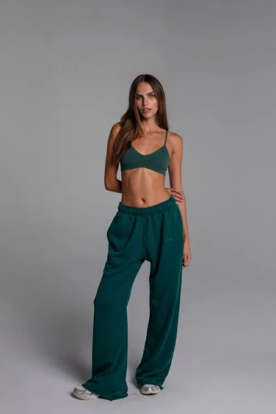Ldma All Day Straight Leg Sweats In Green