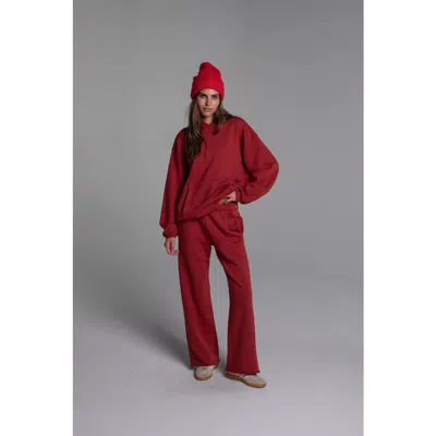 Ldma Heritage Hoodie In Red