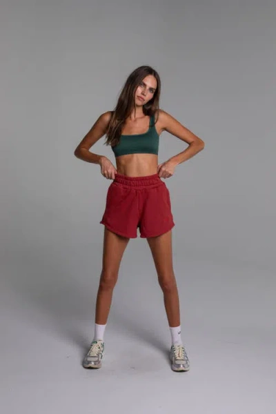 Ldma Heritage Sport Shorts In Red