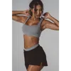 Ldma High Sculpt Rib Bra In Heather Grey In Heather Grey