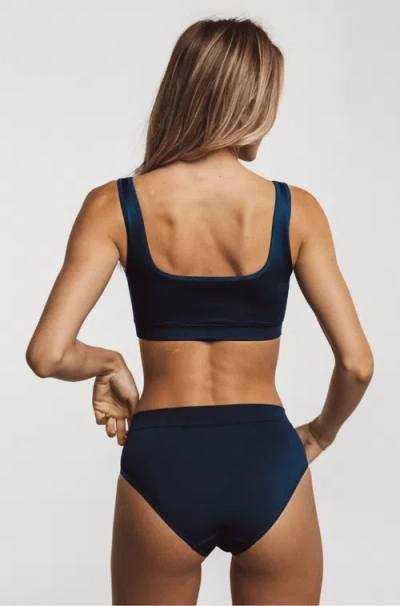 Ldma High Sculpt Brief In Collegiate Blue