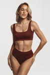 Ldma High Sculpt Brief In Crimson