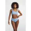 Ldma High Sculpt Thong In Arctic Blue