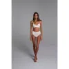 Ldma Low Show V Bralette In Pink