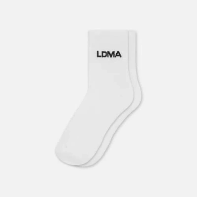 Ldma Mid Sock In White