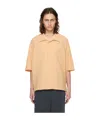Le 17 Septembre A Short Sleeved Shirt In Yellow