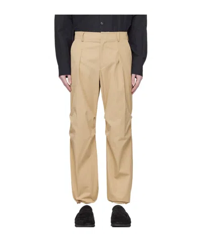 Le 17 Septembre Belt Ring Casual Pants In Brown