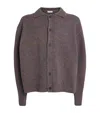 Le 17 Septembre Button-down Knit Cardigan In Brown