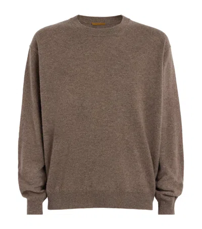 Le 17 Septembre Cashmere Sweater In Brown