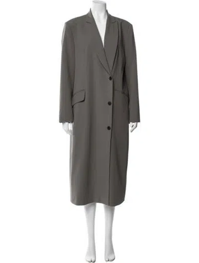 Pre-owned Le 17 Septembre Coat In Gray