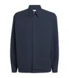 Le 17 Septembre Cotton-blend Double-layered Shirt In Blue