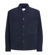 Le 17 Septembre Cotton Corduroy Shirt In Blue